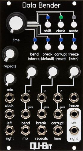 Qu-bit Data Bender, Digital Audio Buffer Módulo Eurorack