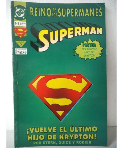 Superman Reino De Supermanes Tomo 3 Edit. Vid Vid