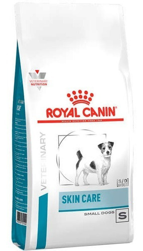 Alimento Royal Canin Veterinary Diet Canine Skin Care para cão adulto de raça pequena saco de 7.5kg