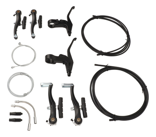 Kit De Frenos Delanteros Y Traseros Para Bicicleta Tipo V, C