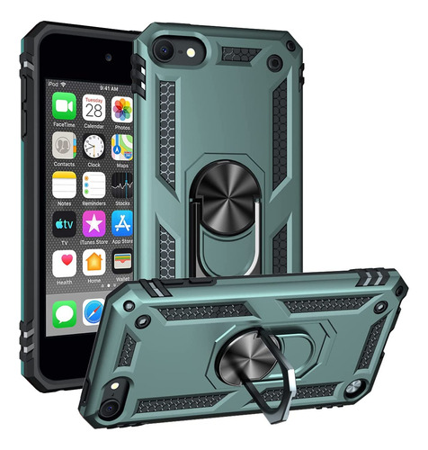 Hdds Funda Compatible Con iPod Touch 7/6/5 Con Soporte, Resi