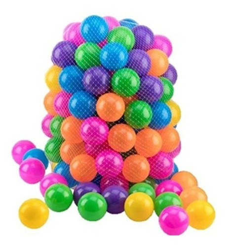 Bolsa X 50 Pelotas Para Jugar Ideal Para Piscina Coloridas