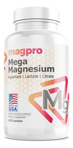 Mega Magnesio 500mg X 100 Caps - Unidad a $550