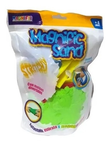 Magnific Sand Arena Kinetica 450g Moldes Accesorios