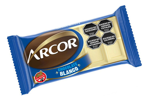 Chocolatin Arcor Blanco 25gr X 30un  Cioccolato Tienda Dulce