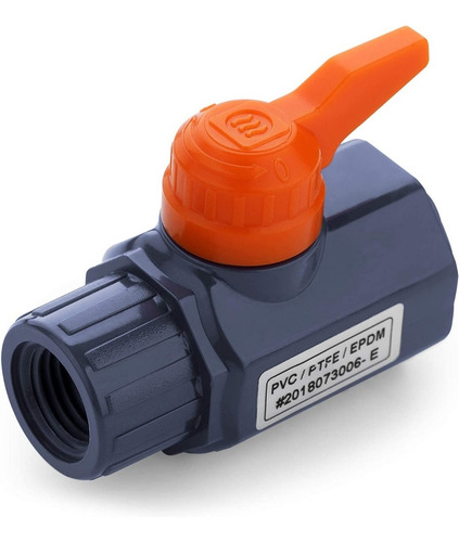Válvula De 1/4 Para Laboratorio Con Kit Pvc C-80 Alta Calida