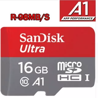 Sandisk Ultra Micro Sd 16 Gb Clase 10 U1 A1