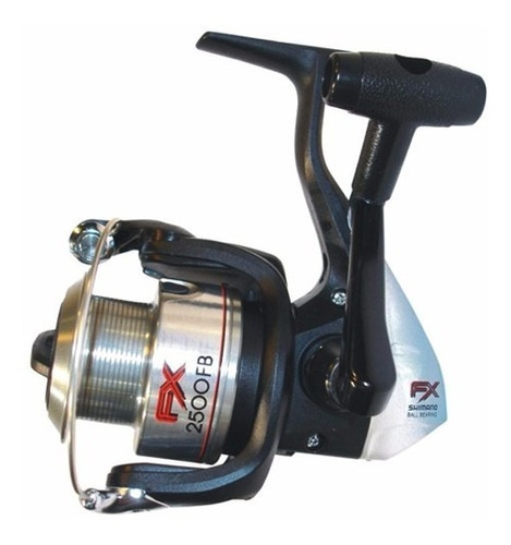 Reel Shimano Fx 4000fb Color Negro Lado de la manija Derecho/Izquierdo