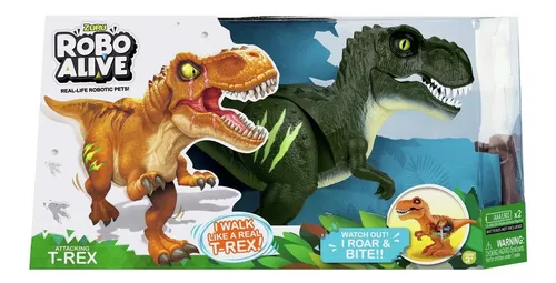 Robo Alive Dinossauro T-Rex - Candide 1113 - Pirlimpimpim Brinquedos