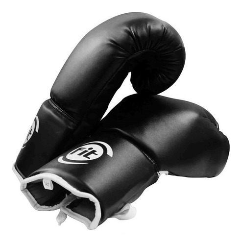 Guante Boxeo Pro 14 Oz Negro Sport Fitness