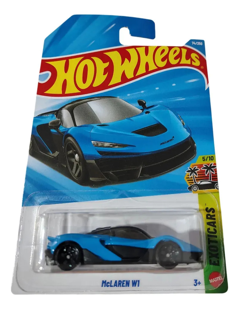 Carrinho Hot Wheels McLaren Solus 2023, Cor McLaren W1