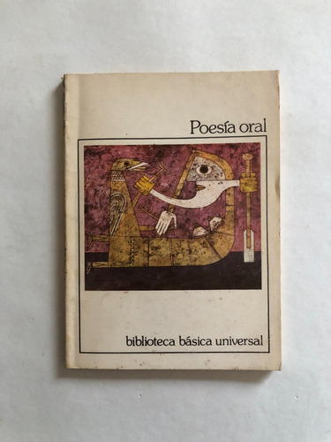 Poesía Oral Centro Editor De América Latina 1981
