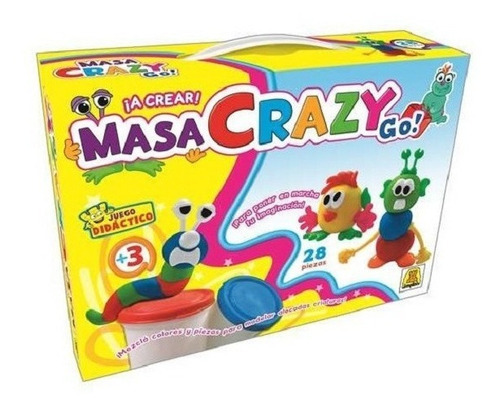  Masa Crazy Go Juego Didactico Implas Cod 352 Color Multicolor