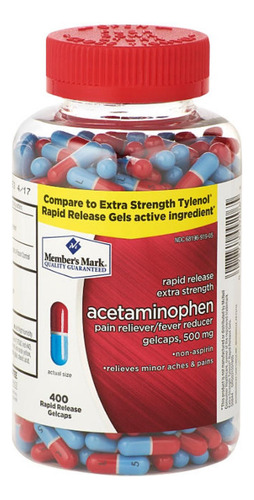 Acetaaminofen Importado Gel - Unidad a $375