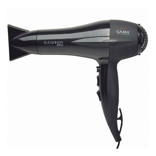 Secador de pelo GA.MA Italy Eleganza 2200 negro 220V