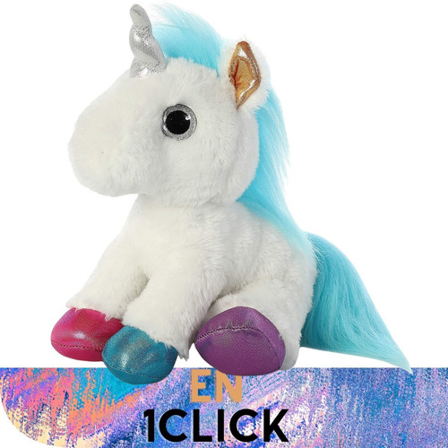 Peluches Aurora Sparkle Tales Unicornio Ritzy Juguetes Niños