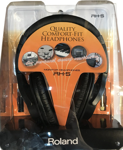Imagen 11 de 11 de Auriculares Roland RH-5 negro
