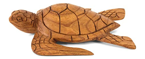 Colección G6 Tortuga De Madera Para Decoración Del Hogar, Es