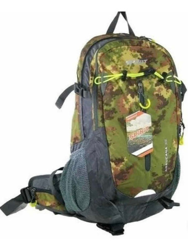 Mochila Spinit Araucana 35 L Trekking Camping Con Cobertor