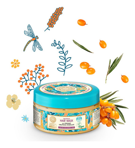 Mascarilla Cabello Normal Y Seco Organic Oblepikha 300 Ml