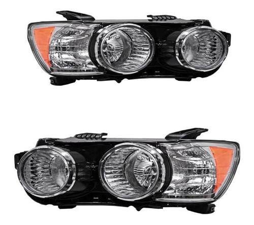 Par Faros Sonic 2015-2016 Ltz Aros/crom Refl/ambar Ald