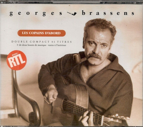 Georges Brassens Les Copains D´abord 2 Cd Musica Francesa 