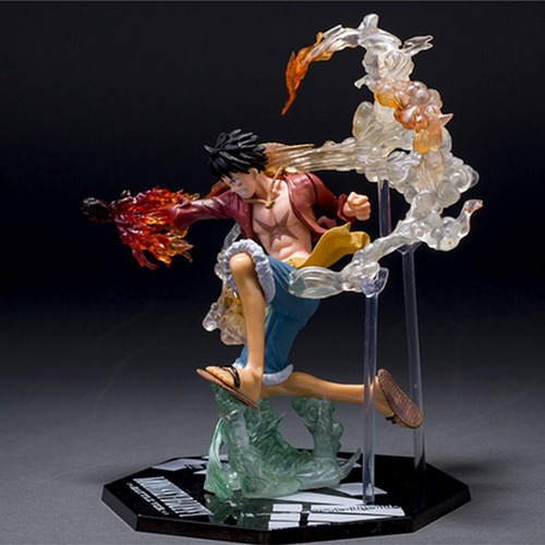 Modelo De Una Pieza Luffy Rubber Fist Gun Combat Edition