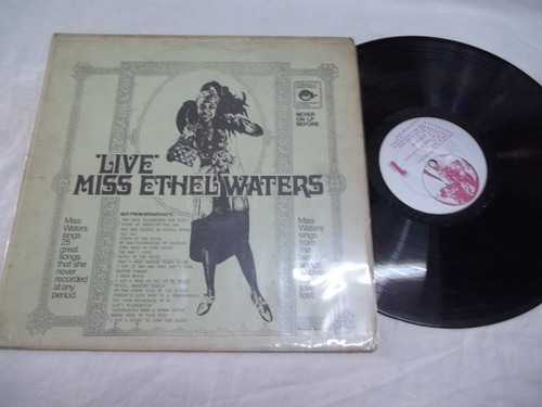 Lp Vinil - Miss Ethel Waters - Sings 25 Great Songs 