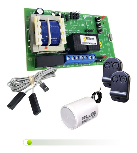 Kit Central Acton Ppa Universal + Capacitor + Sensor + 2tx