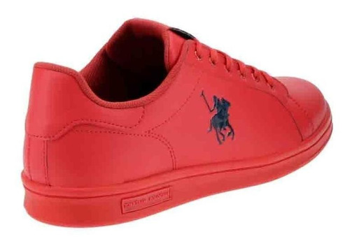 Imagen 4 de 5 de Tenis Urbano York Team Polo Club 9449 Rojo Caballero