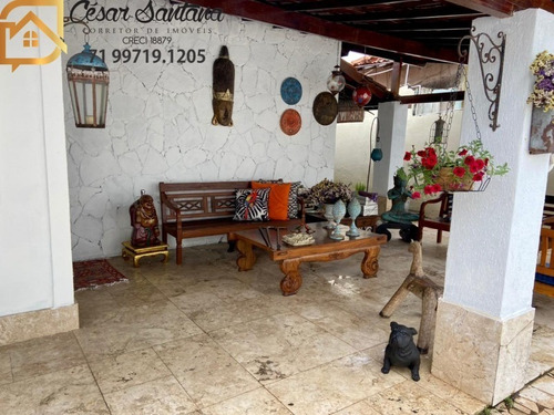 Imagem 12 de 18 de Casa Térrea 4/4 Em Condomínio Na Priscila Dutra - Lauro De Freitas - Ca00999 - 69958436