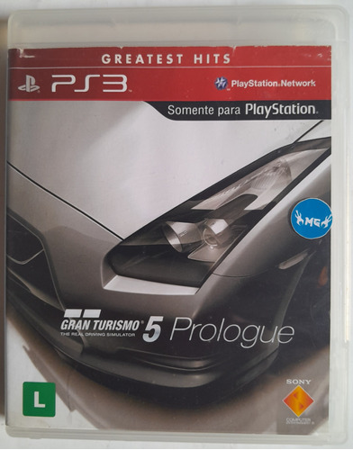 Jogo Gran Turismo 5 Prologue Greatest Hits Original Ps3 Cd.