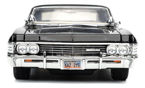 Supernatural 1:24 1967 Chevy Impala Die-cast Car W/dean W...