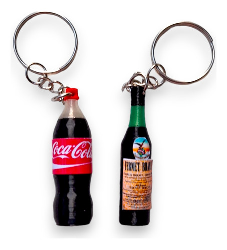 Coca Fernet Llavero X30 Regalo Cumpleaños Souvenirs Eventos