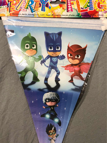 Decoración Héroes En Pijamas Pj Masks