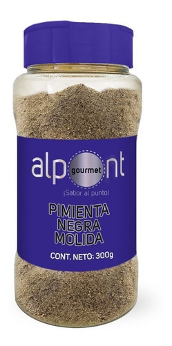 Alpont Pimienta Negra Molida, 300 G