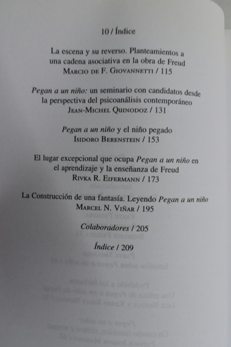 Pegan A Un Niño (en Torno A Freud) C60 (Usado)