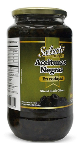 Aceitunas Negras En Rodajas - G