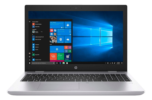 Notebook Hp 15,6'' Core I7 16gb 256gb Win10 Pro Plateado (Reacondicionado)