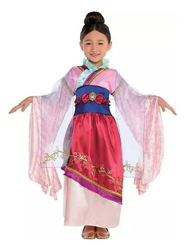 Disfraz Niña Mulan Clásico-s