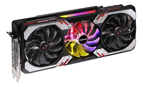 Imagen 2 de 5 de Placa De Video Amd Asrock Phantom Gaming Rx 6800xt 16gb Express 4.0 X16 Gddr6