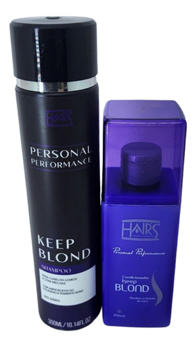 Kit Tratamento Sh 250ml Cond 250ml Keep Blond Hairs Company