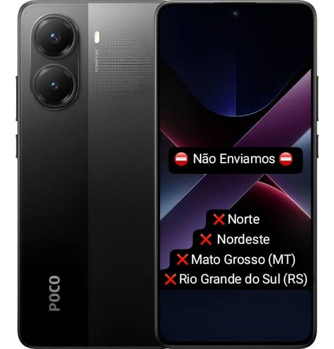 Xiaomi Poco X7 Pro 5g Dual Sim 512 Gb Preto 12 Gb Global Nfc Preto