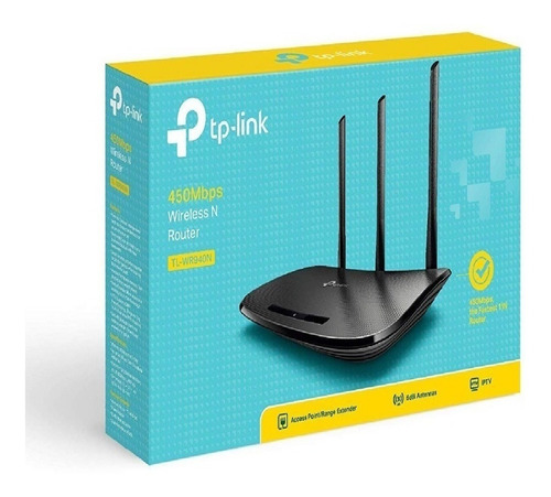 Router Inalambrico Tp-link 300mbps Wifi 3 Antenas Tl-wr940n