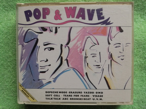 Eam Cd Doble Pop & Wave 1992 A-ha Omd Erasure Depeche Duran