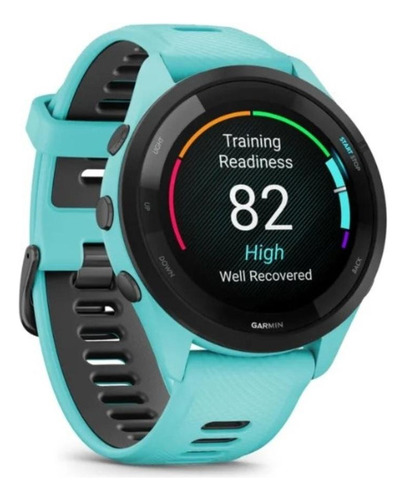 Relógio Garmin Forerunner 265 Music Azul Com Gps 46mm Azul
