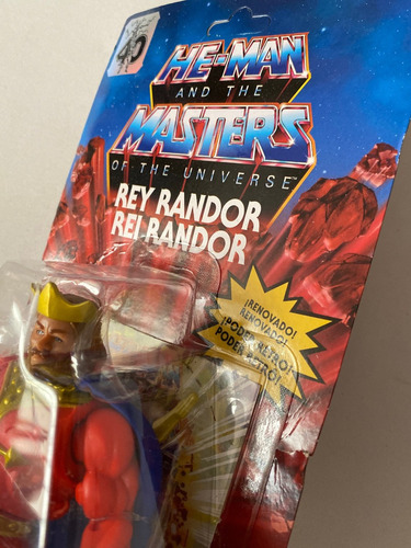 King Randor Motu Origins Carton Poco Maltratado Rey Randor