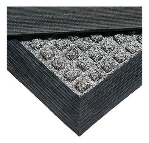 Rubber-cal 03-201-zwbr - Alfombra Para Puerta Principal De N