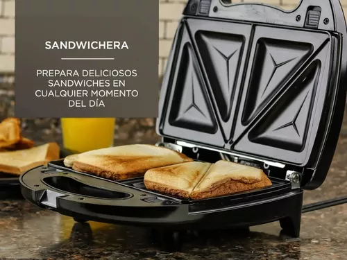 Plancha Sandwichera Grill Electrica Tostador Pan Multiuso