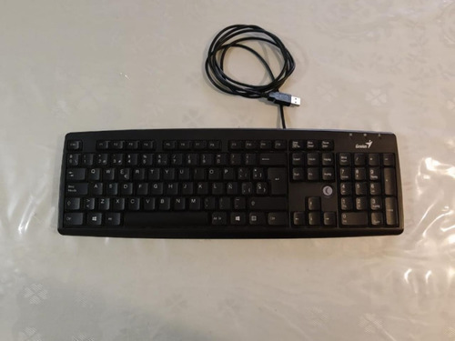 Imagen 2 de 2 de Teclado Pc Usb Genius Kb-06xe Español